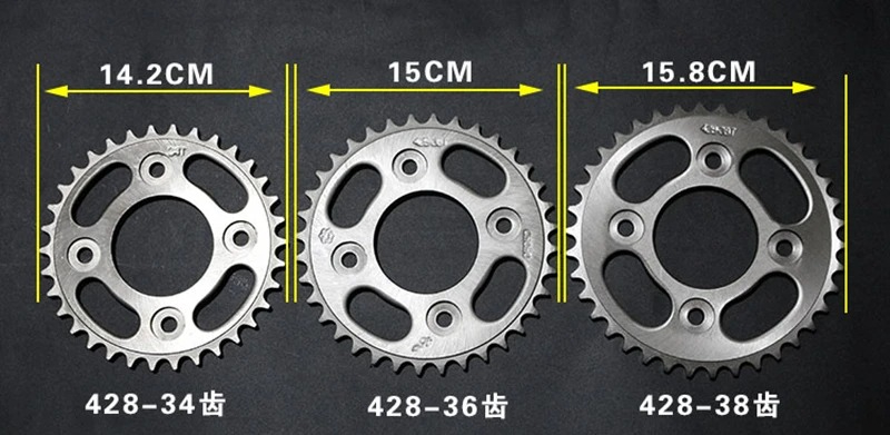 Sproket Motor 428-32T/34T/36T/ - 428 Chain ulasan dan harga