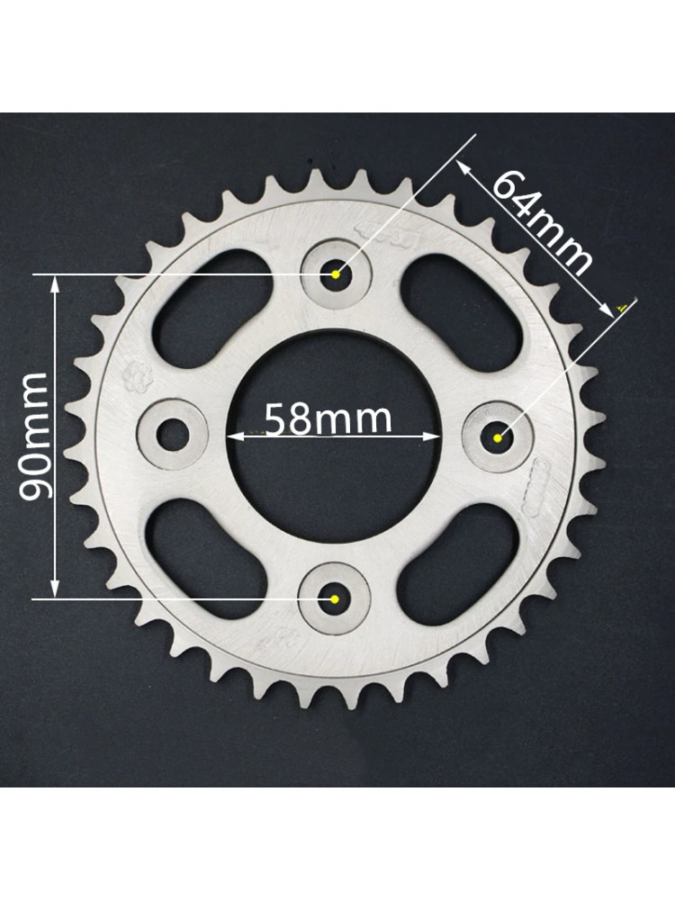 Sproket Motor 428-32T/34T/36T/ - 428 Chain ulasan dan harga